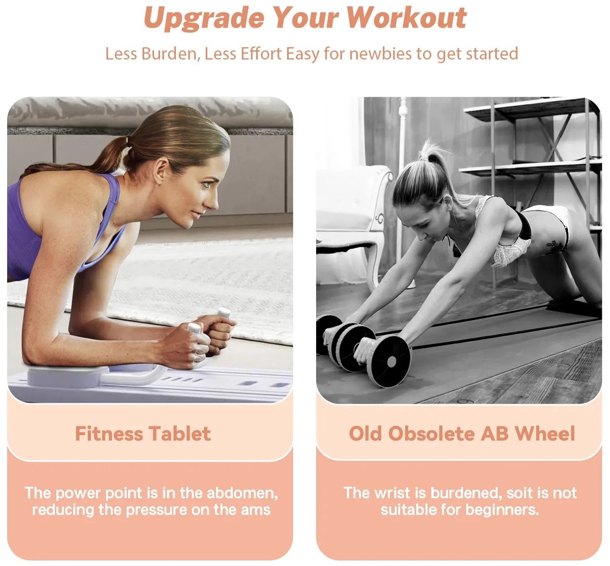 Dingzhou Linkforu Buikspieroefening Fitnessbord Inklapbaar - afbeelding 3