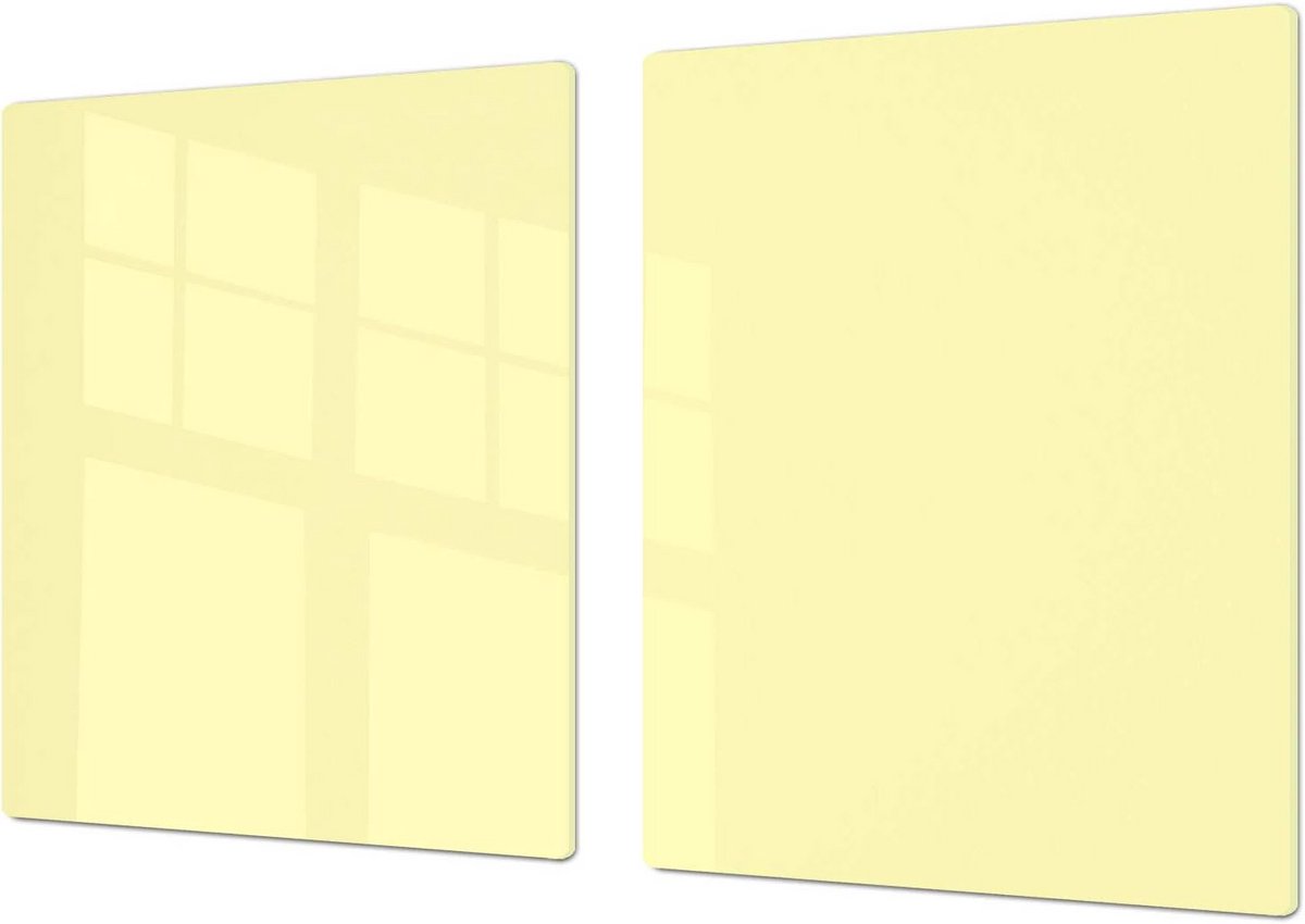 Grote Hakplank van Gehard Glas - Snijplank, Werkbladbeschermer & Deksel (80x52 & 40x52 cm)