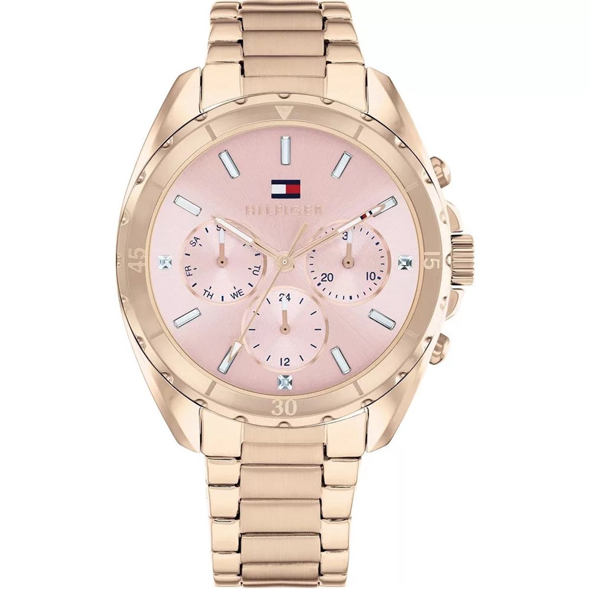 Tommy Hilfiger Mellie 1782784 Horloge - Staal - Rosékleurig - Ø 36 mm