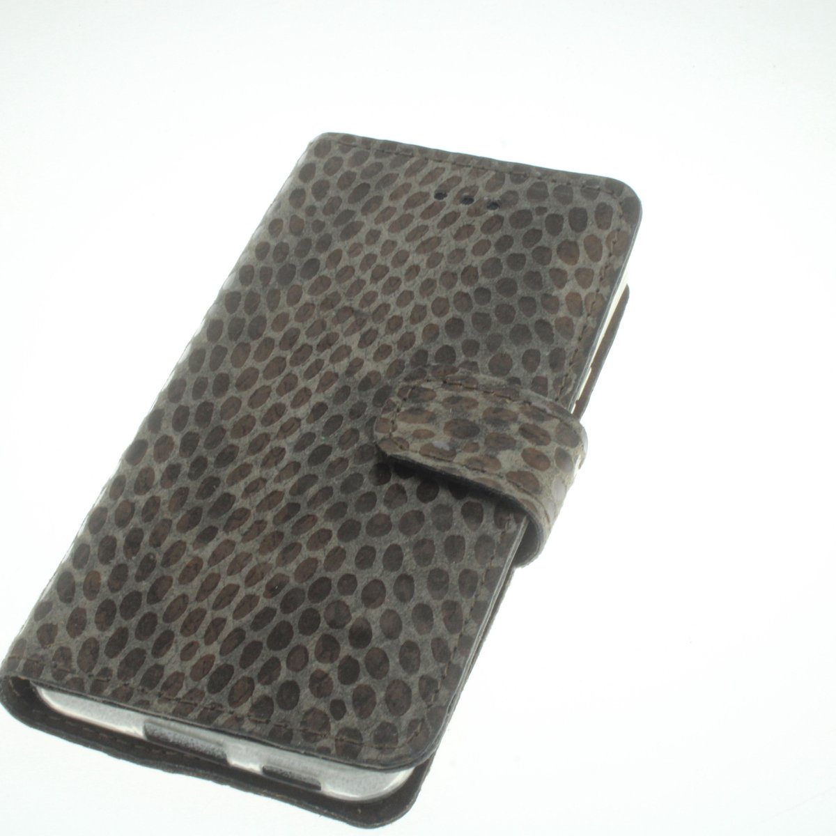 Made-NL hoesje geschikt voor Samsung Galaxy S22 Bruin geiten leer