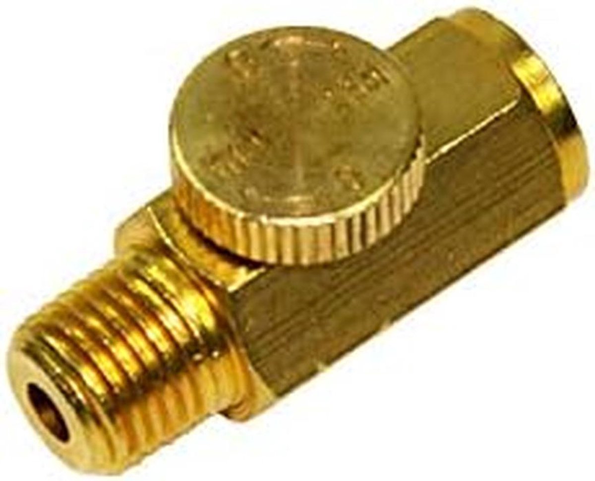 Mini drukregelaar voor perslucht met 1/4 inch aansluiting