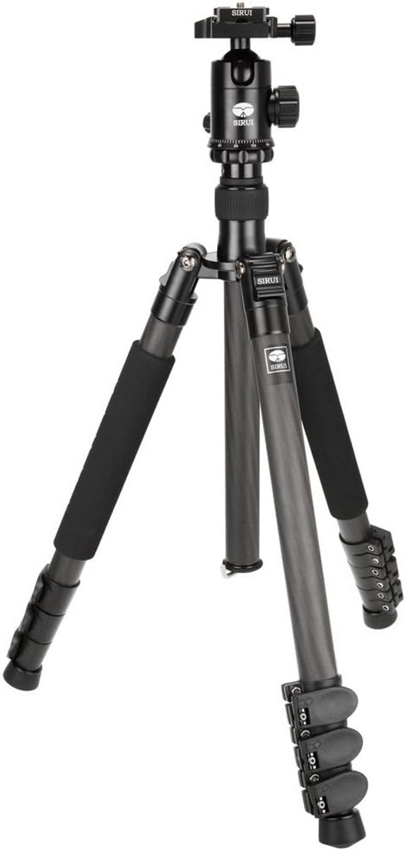 Lichtgewicht Carbon Statief met Balhoofd: Compact en Stabiel voor Camera's