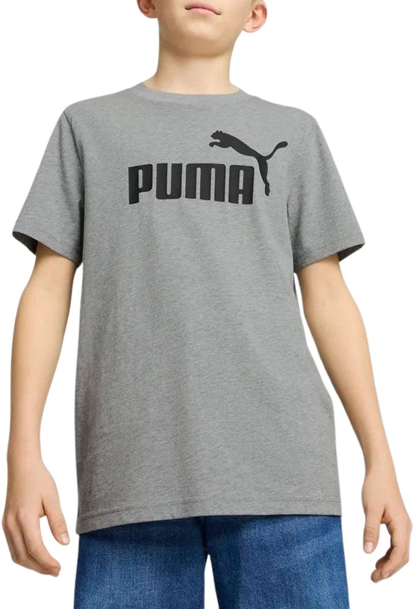 Puma ESS No. 1 Logo Hoodie Junior Grijs