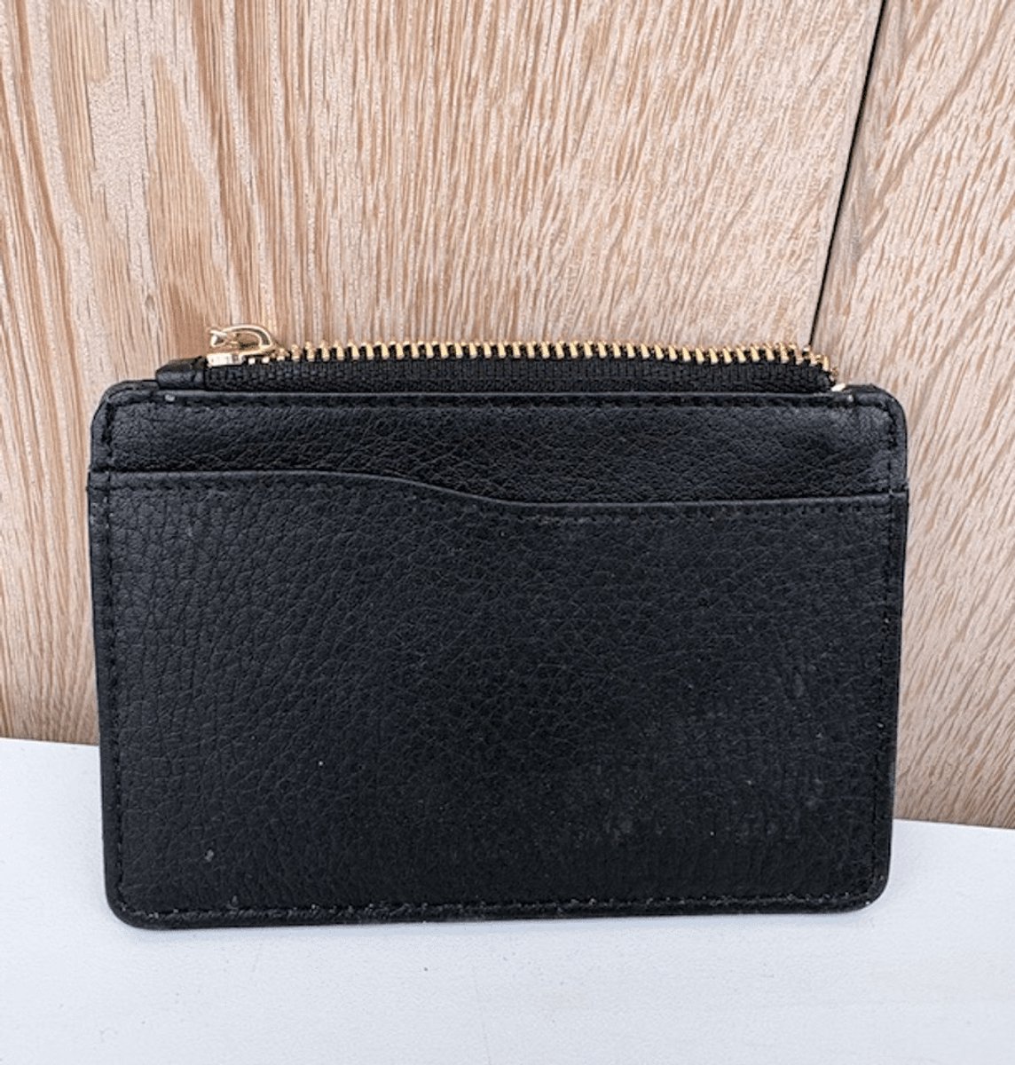 Crinkles Portefeuille /kaarthouder Black | Maat: One Size