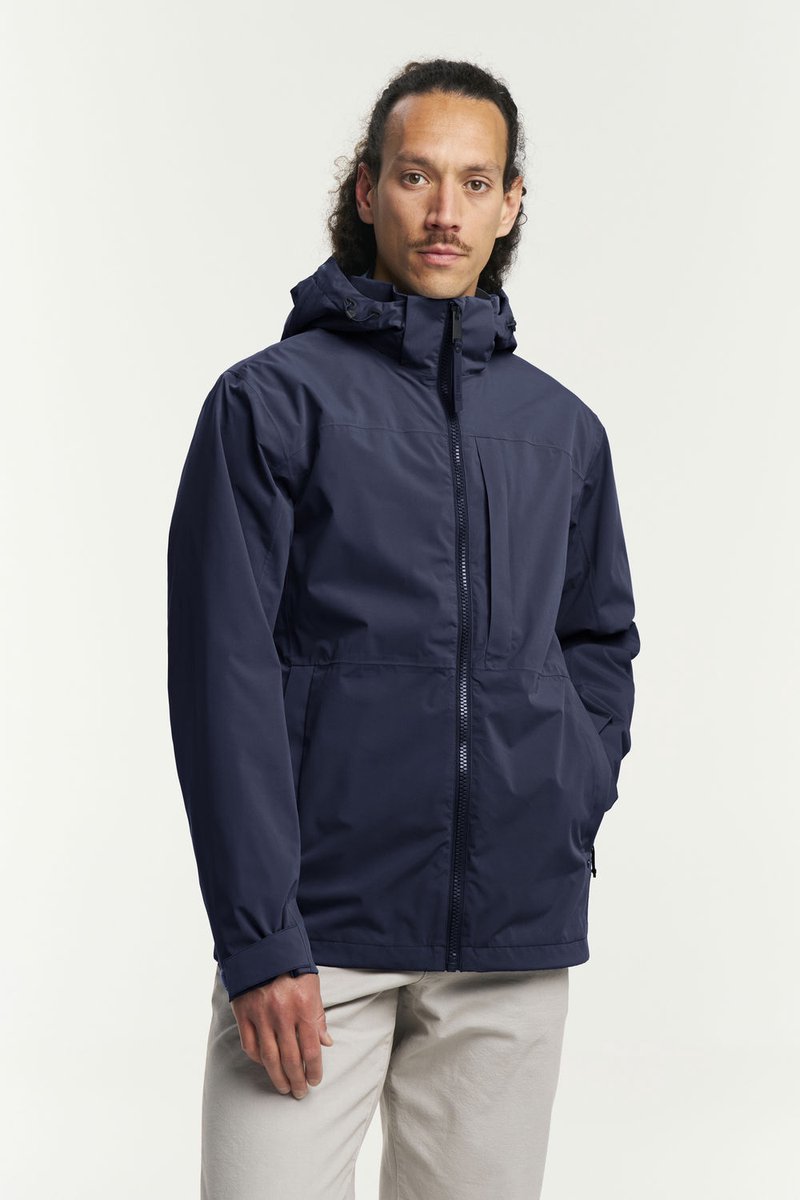 Tenson Dustin Jacket M – Outdoor Kleding Jassen Waterdichte jassen Blauw
