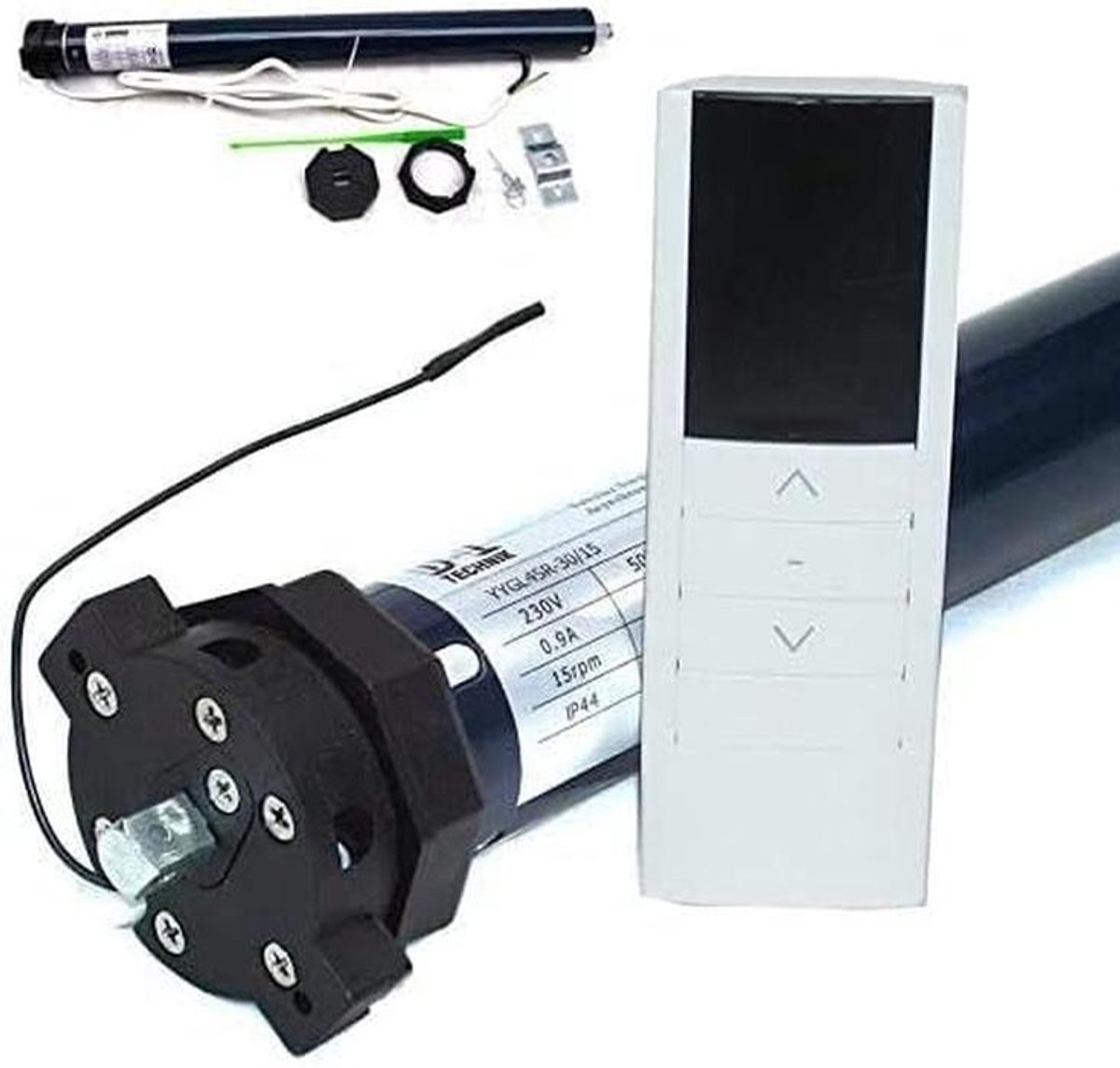Draadloze Elektrische Rolluikmotor 30Nm voor Standaard Rolbuizen