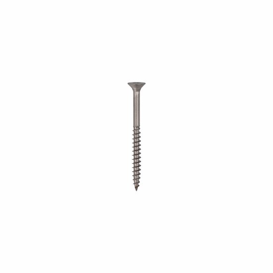 Hoenderdaal Vis pour aggloméré en acier inoxydable tête fraisée TX25 filetage partiel 5.0X70 / 40 (par 200 pièces)