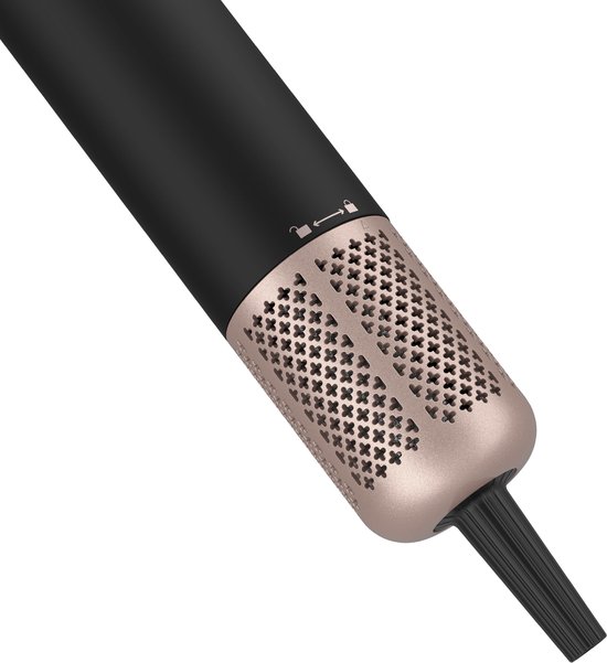 Carmen CHD1630B - Föhn met Diffuser voor Krullen - Haardroger - 3 Warmtestanden - Warm/Koud - Zwart
