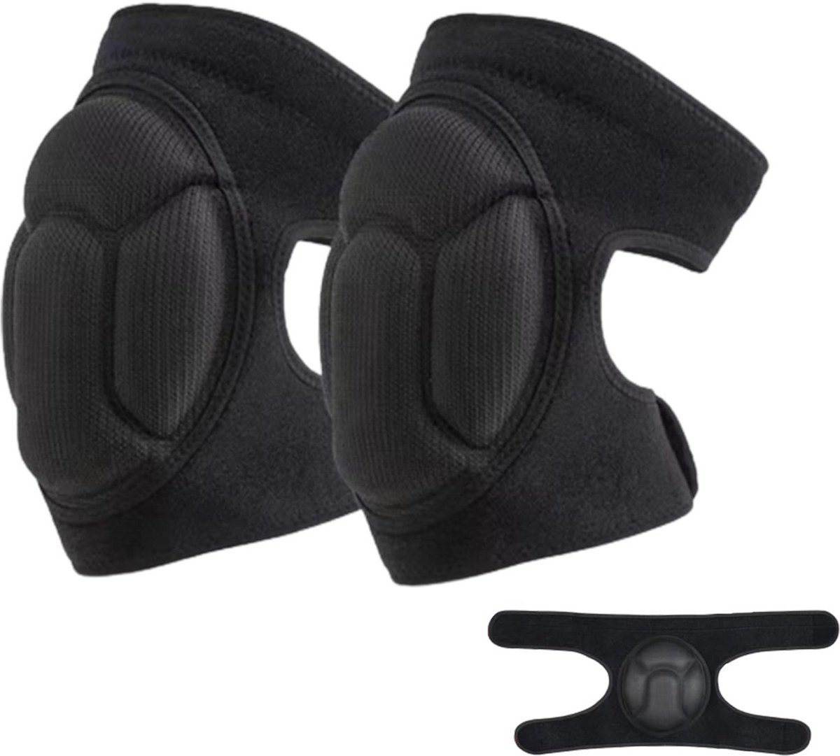 Elastische kniebeschermers voor tuinieren, dansen en sport - Verstelbare kniepads