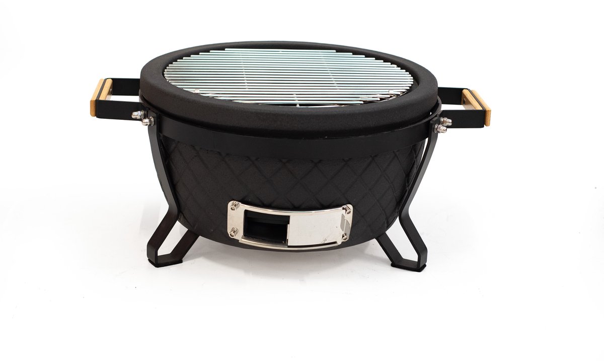 Own grill Tafelgrill kamado 16 zwart