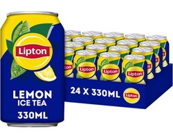 Lipton - Ice Tea - Citron - Slim Can - (24 canettes de 0 litre CZ)