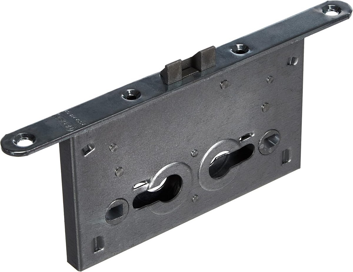 Kelderslot 65 mm met vergrendeling en spindel
