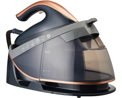 Nexvo® Strijkijzer met stoomgenerator - strijkijzer met stoom - Strijkijzer - Grijs/Roségoud - ‎44cm x 32cm x 25cm