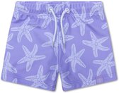 Swim Essentials - Zwemboxer Jongens 2-4 jaar - 98/104 - Lila - Zeesterprint - Peuter