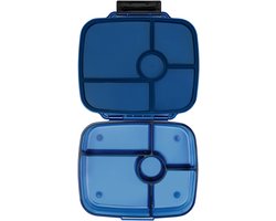 Yumbox Go - lekvrije Bento box broodtrommel - 5 vakken - Oslo Blue