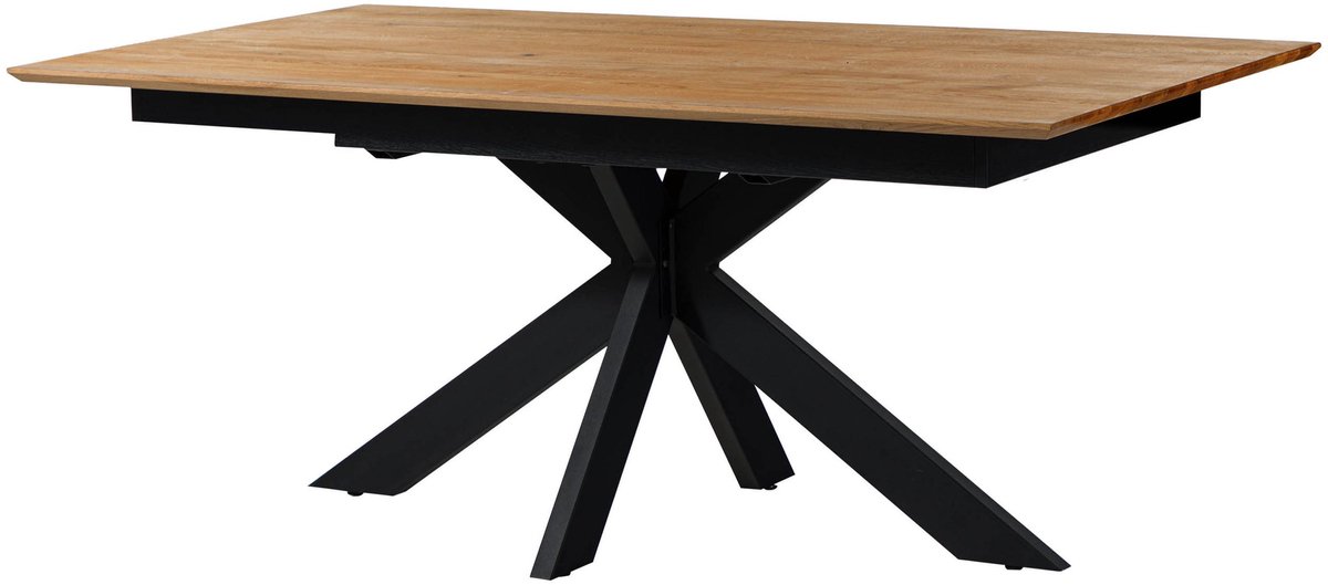 MASSIVMOEBEL24.DE KITZBÜHEL #12 eettafel natuur geolied wilde eik 200x100 cm