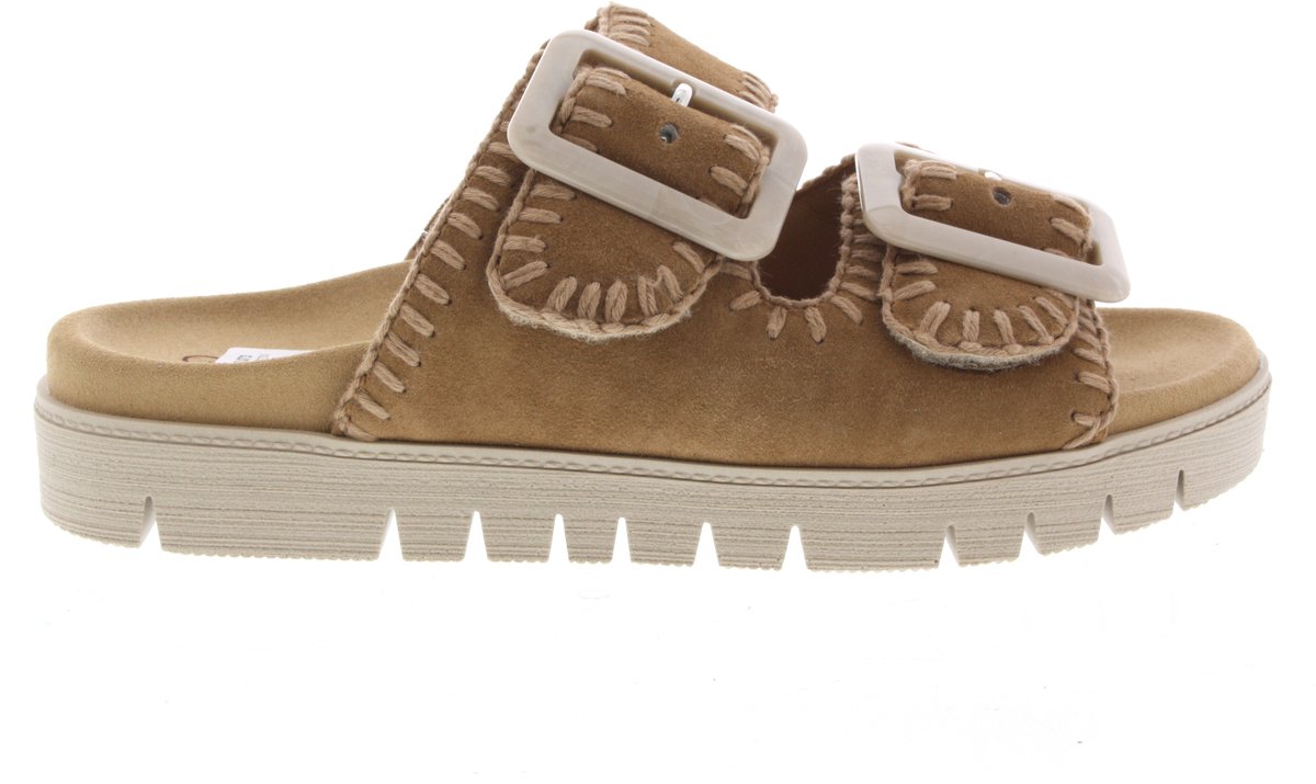 Gabor Dames Slippers - bruin
