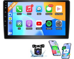 ESSGOO 2+32GB Autoradio - Geschikt Voor Fiat Ducato 2006 t/m 2022 / Peugeot Boxer & Citroen Jumper 2011 t/m 2015 - 9 Inch IPS TouchScreen Radio Scherm - Draadloos Apple Carplay & Android Auto - GPS, Bluetooth, Wifi - Achteruitrijcamera