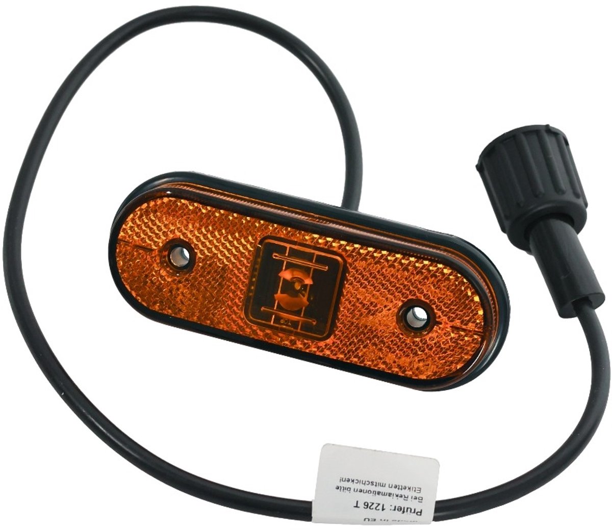 Aspock Unipoint 1 LED Oranje 12/24V met ASS2 Bajonet