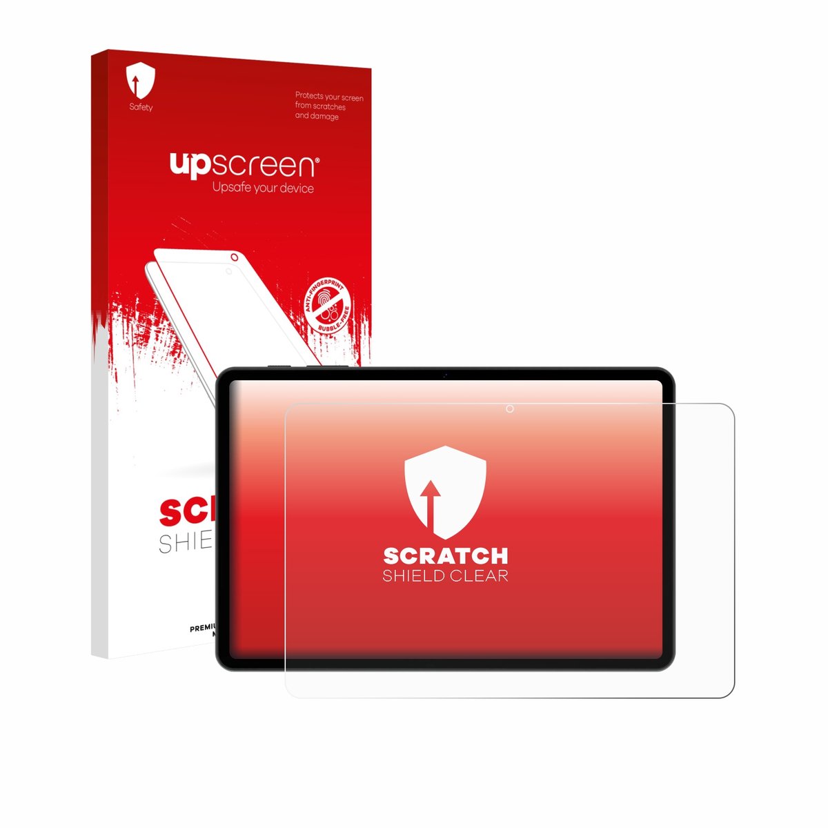 upscreen - Screenprotector voor Doogee Tab A9 Pro - Folie Beschermfolie transparant