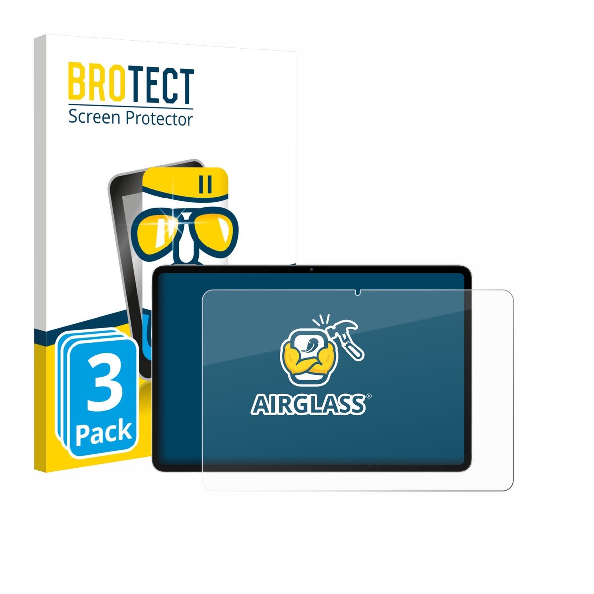 Screenprotector 3 Stuks voor Blackview Oscal Elite 1 12.1" Beschermglas transparant