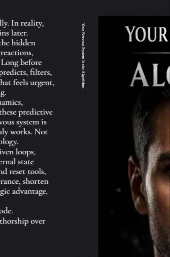 Your Nervous System Is the Algorithm - cover