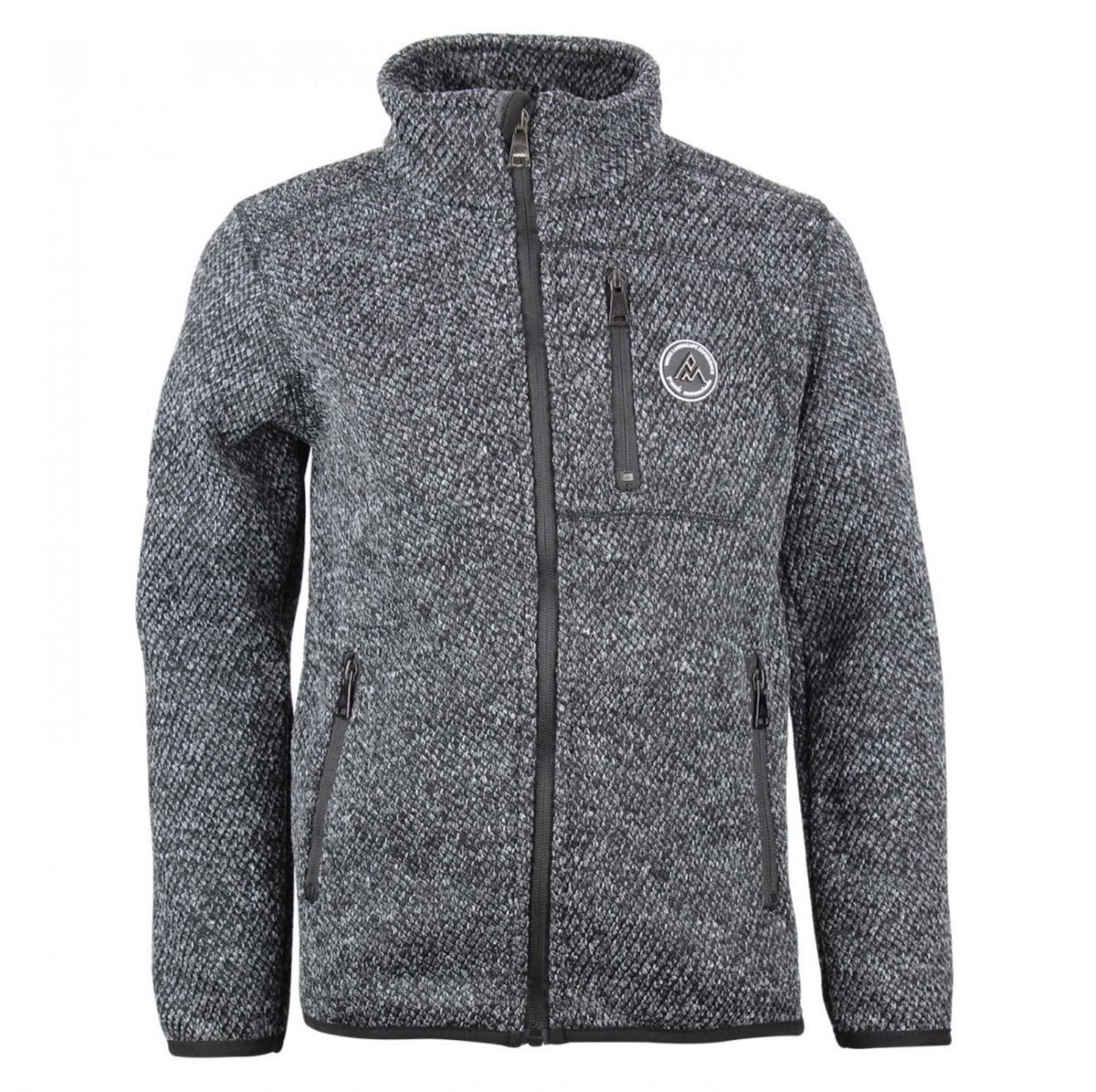 Kinderfleece Peak Mountain Ecapino Zwart