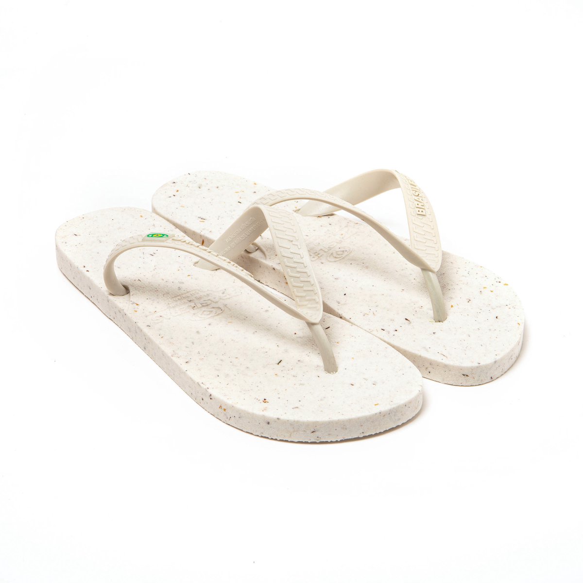 BRASILERAS Slippers Heren-wit -43-44