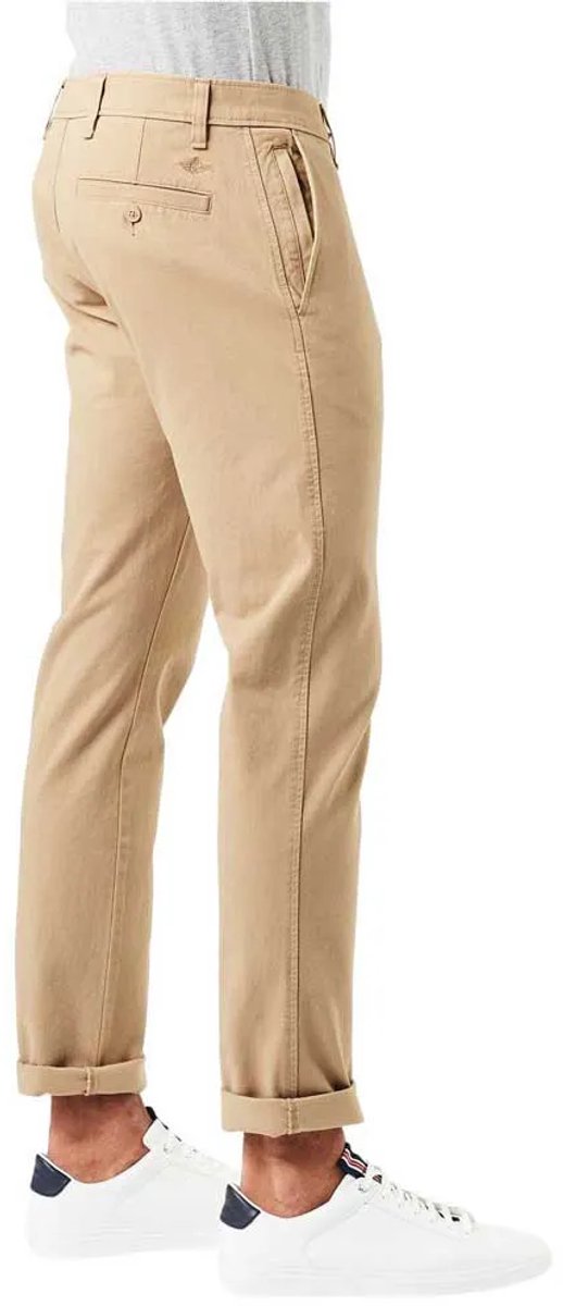 Dockers Ultimate 360 Skinny Broek Beige 33 / 32 Man