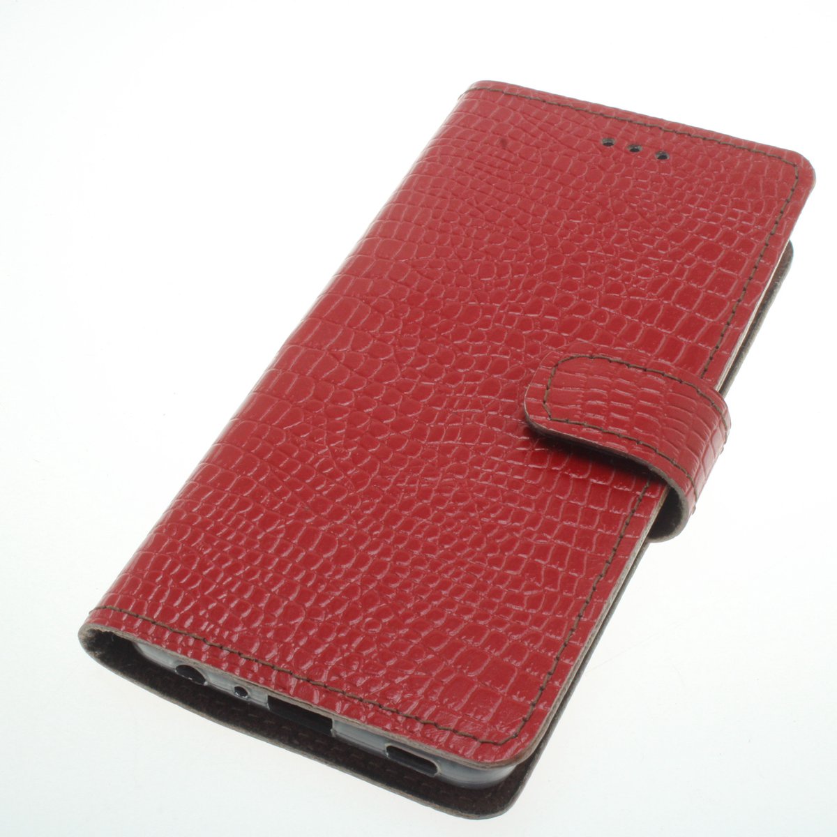 Made-NL hoesje geschikt voor (Samsung Galaxy A55) Rood kalfs leer