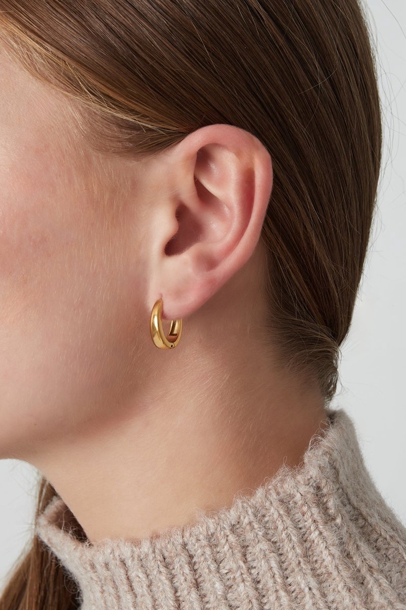 graceful mini hoops oorbellen