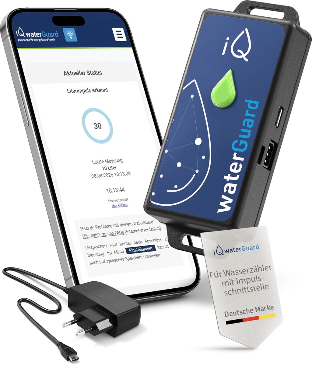 Slimme Watermelder - Wateralarm Wifi - Waterschade Voorkomen - 92 dB Geluidssignaal