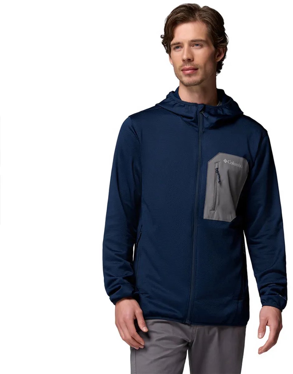Columbia Tall Heights™ Fleece Met Volledige Rits Man Marineblauw
