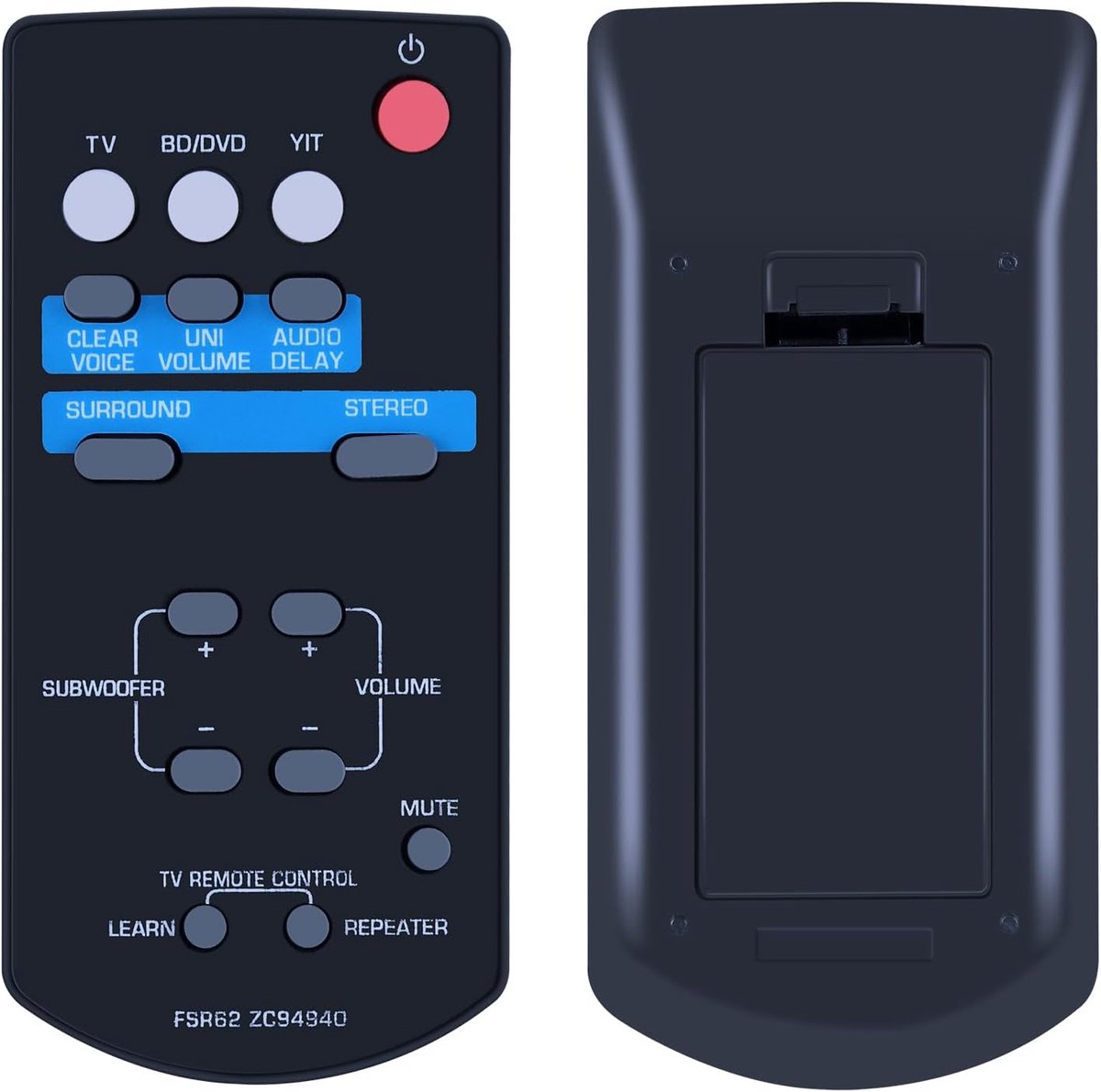 Afstandsbediening - Universele Controller - Home Cinema - Ergonomisch Ontwerp - 10 Meter Bereik - Zwart