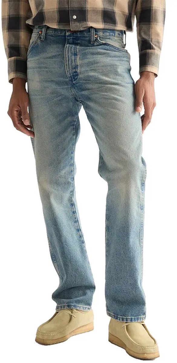 Wrangler 112378999 13mwz Bootcut Fit Spijkerbroek 30 32 Man Mudstone