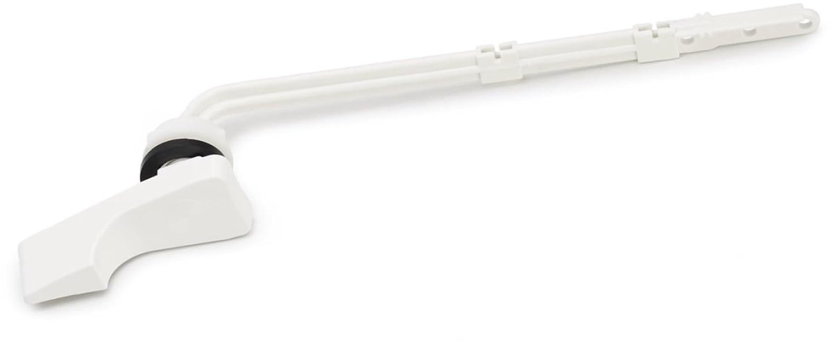 Toilet Hendel - Spoelhendel - Toilet Reparatie - Verstelbare Lengte - 4 6 8 Inch - Wit