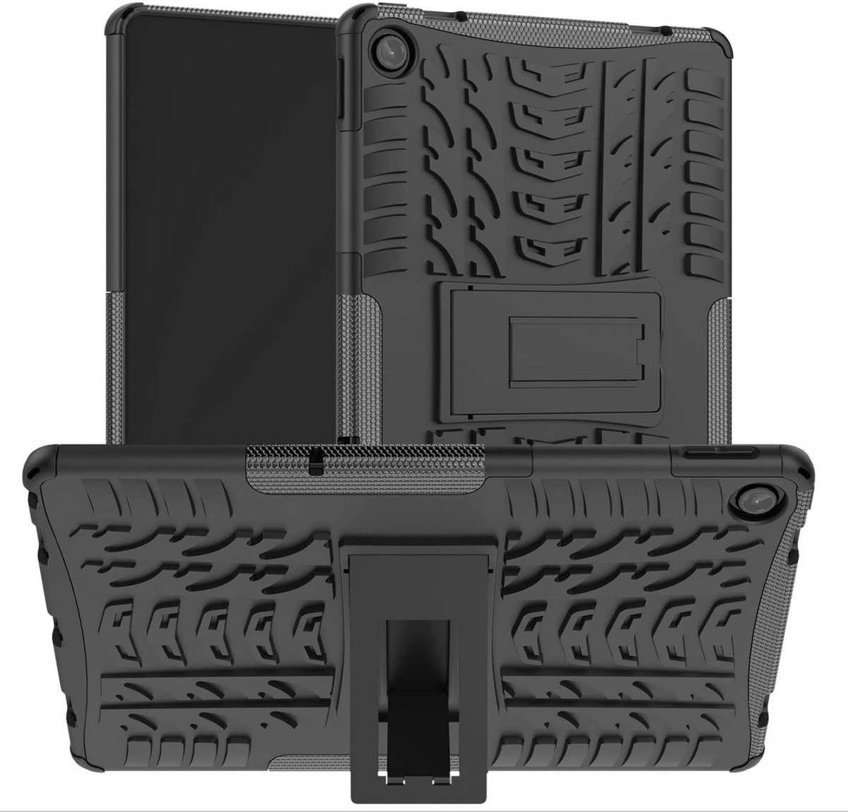 EtuiTab Serie - Tablethoes - Lenovo Tab M10 10.1 3 Gen - Zwarte Kleur - Hoge Kwaliteit