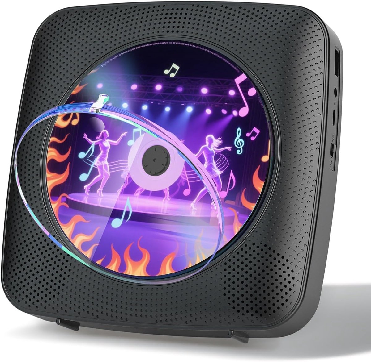 Draagbare CD Speler - Muziekspeler Discman - Kinderen Muziek Luisteren - Bluetooth FM USB