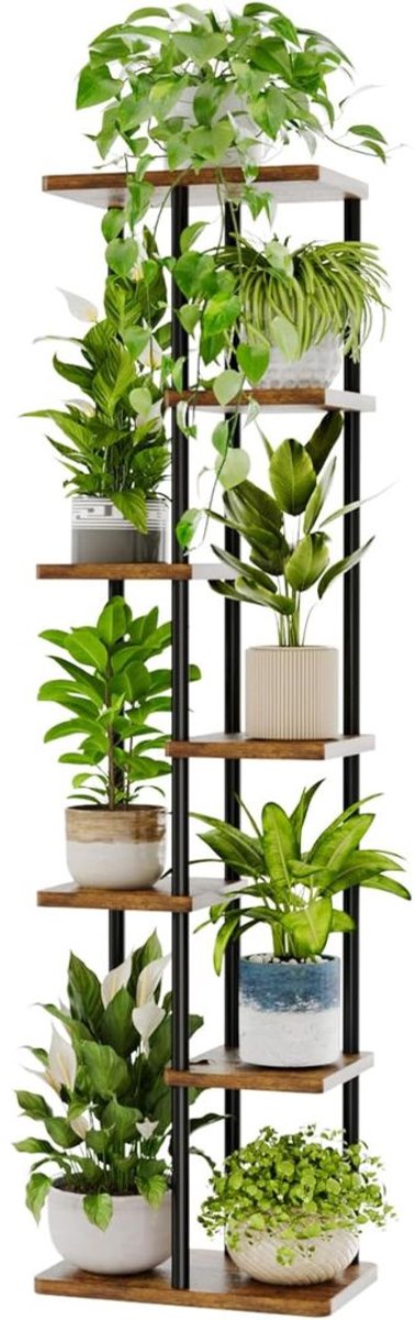 CLVP® Plantentafel - Plantenrek Buiten - Plantensteun - Plantenstandaard - Bruin