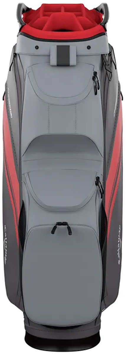 Callaway Chase 14 cartbag 2026 steel/graphite/red van Merkloos — afbeelding 2