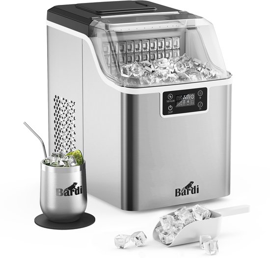Bardi IJsblokjesmachine 3.2 Liter RVS Zelfreiniging