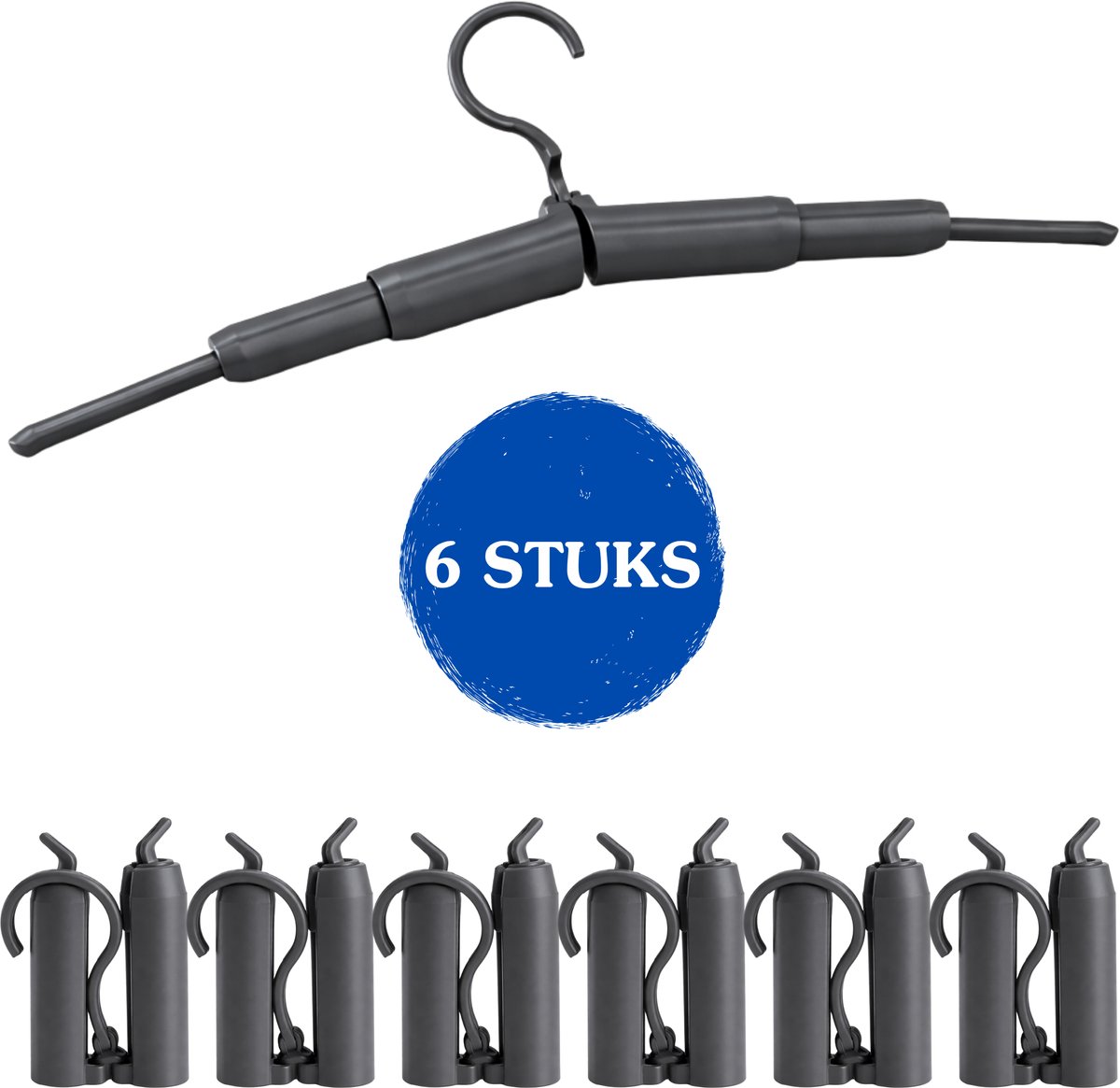 Opvouwbare Reishanger – Inklapbare Kledinghanger Reis Compact Lichtgewicht | Ideaal voor Camping, Festival, Camper, Backpacken & Hotels Zonder Hangers | Travel Hanger voor Koffer & Handbagage