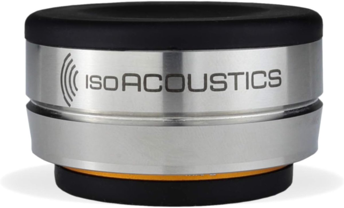 Audio Isolator - Trillingsdemper - Geluid Verbeteren - Hoge Gewichtscapaciteit - 50x29mm - Brons