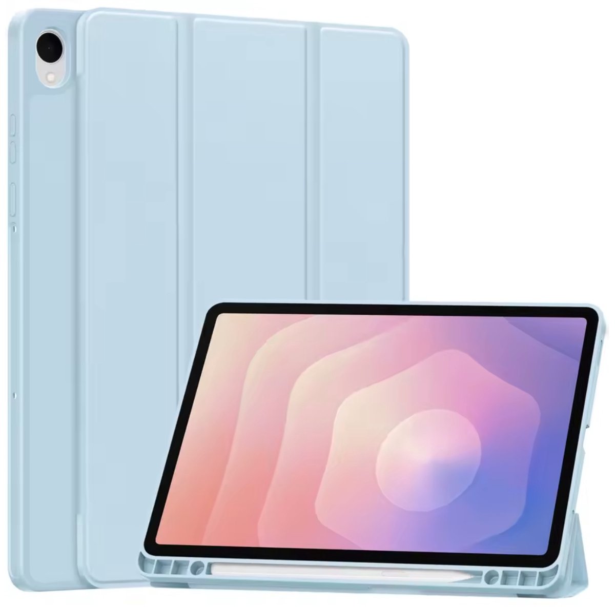 EtuiTab - Smart Pencil Etui - Samsung Galaxy Tab S11 - Blauw - Magnetische Sluiting