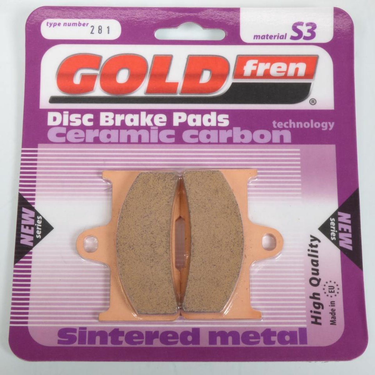 Plaquette de frein Gold Fren pour Quad Chinois 500 ATV Neuf