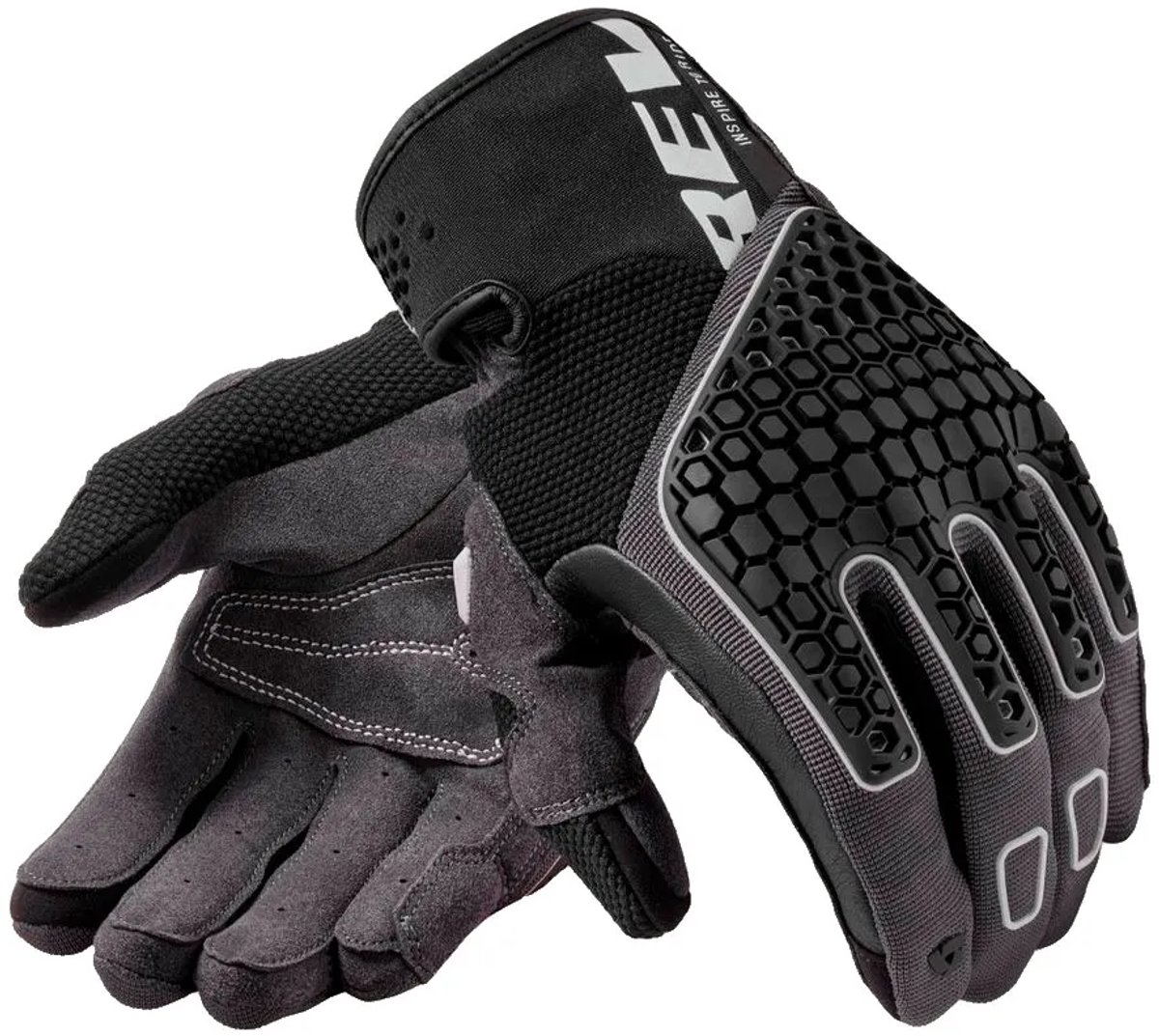 Revit Mangrove 2 Zomerhandschoenen Zwart 2XL Man