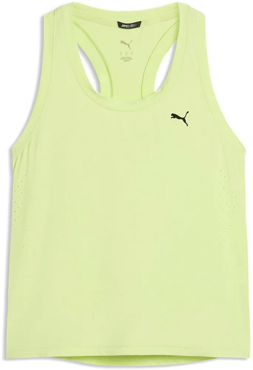 Puma Pwrmode Mouwloos T-shirt Vrouw Apple Spritz