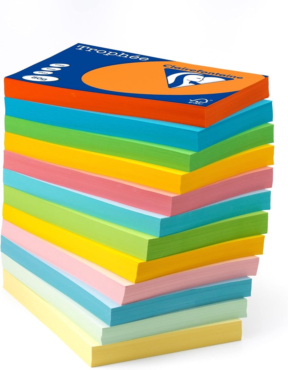 Printerpapier A4 - Kopieerpapier Multifunctioneel - Dagelijks Printen - Hoge Dekking Kleuren - 80g A4 - Staalgrijs