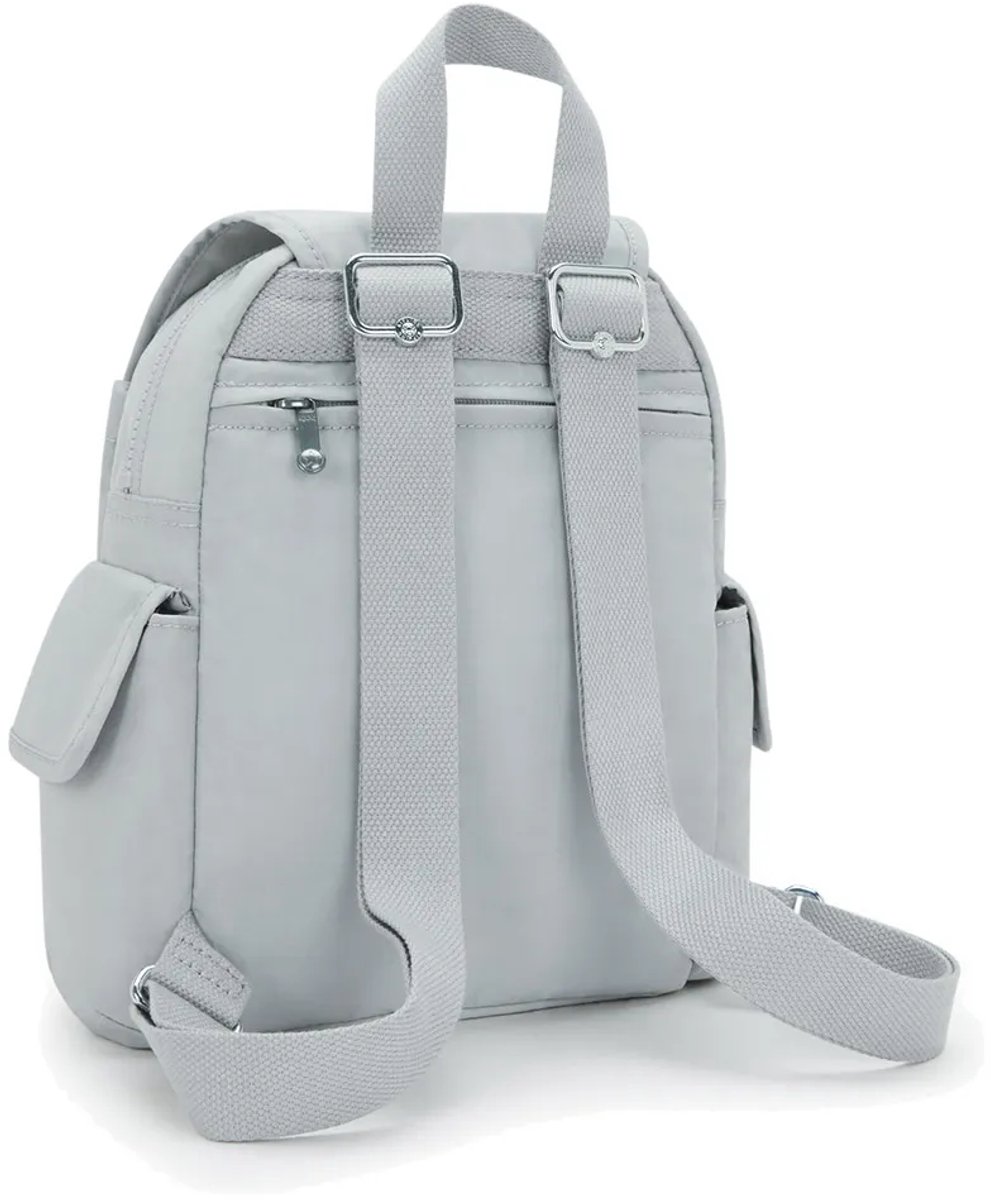 kipling vrijetijdsrugzak rugzak Basic City Pack Mini Backpack Easy Grey Lichtgrijs – foto 2