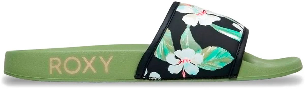 Roxy Slippy Iv Slippers Vrouw Groen